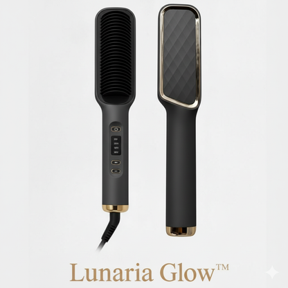 Lunaria Glow™ - Pettine Lisciante antiscottatura