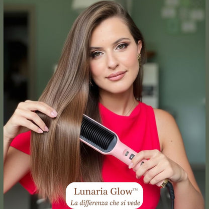 Lunaria Glow™ - Pettine Lisciante antiscottatura